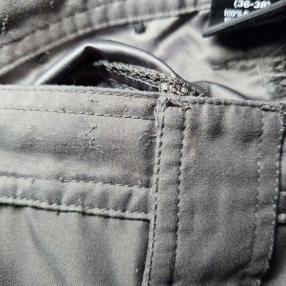 Utex Canada Men's Large (36-38) Cargo Zip-Off Convertible Hiking Pants Dark Gray - Picture 11 of 13